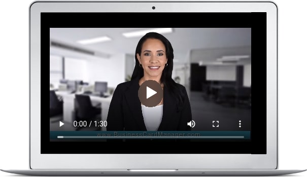 manage your business cards easily online image banner